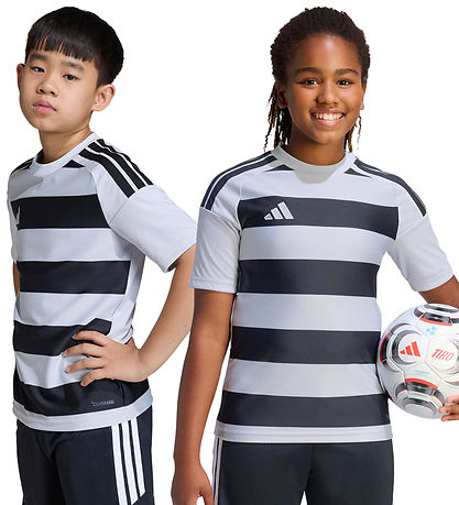 adidas Performance T-shirt - Hooped26 - Team Light Grey/Sort