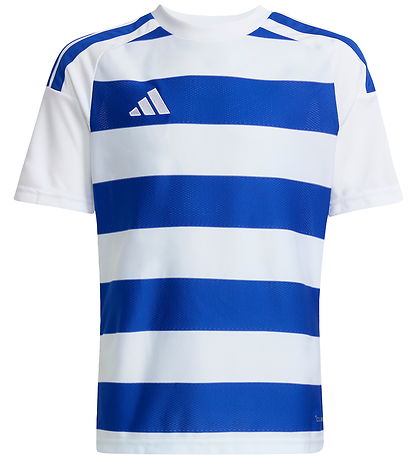 adidas Performance T-shirt - Hooped26 - Hvid/Royal Blue