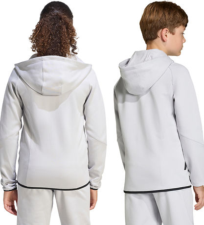 adidas Performance Cardigan - Tiro Travel - Team Light Grey