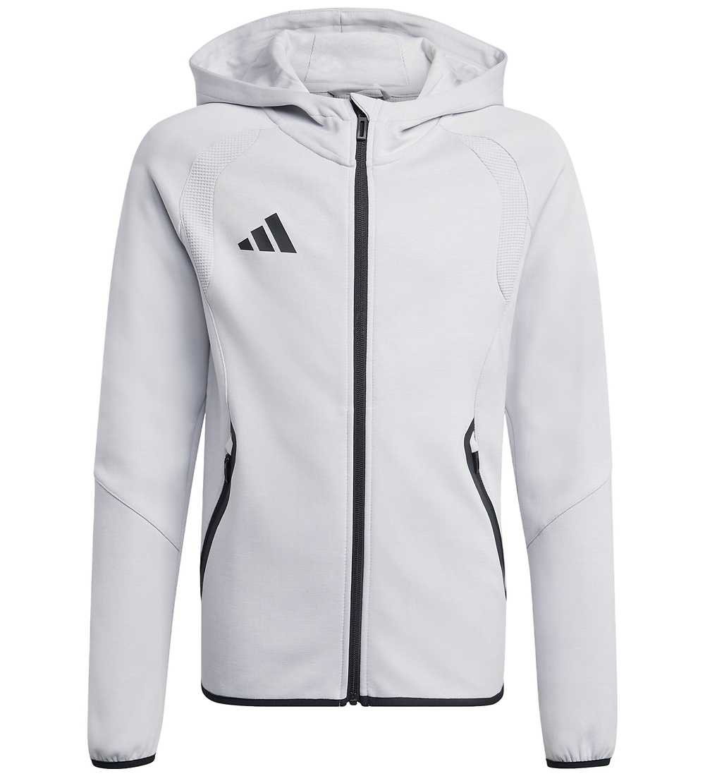 adidas Performance Cardigan - Tiro Travel - Team Light Grey - adidas Performance - 8 Jahre (128) - Cardigans