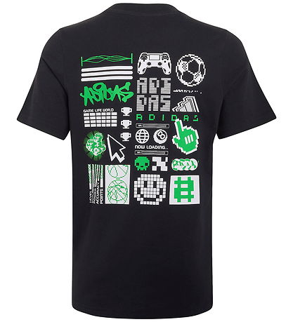 adidas Performance T-shirt - J Game T 2 - Black