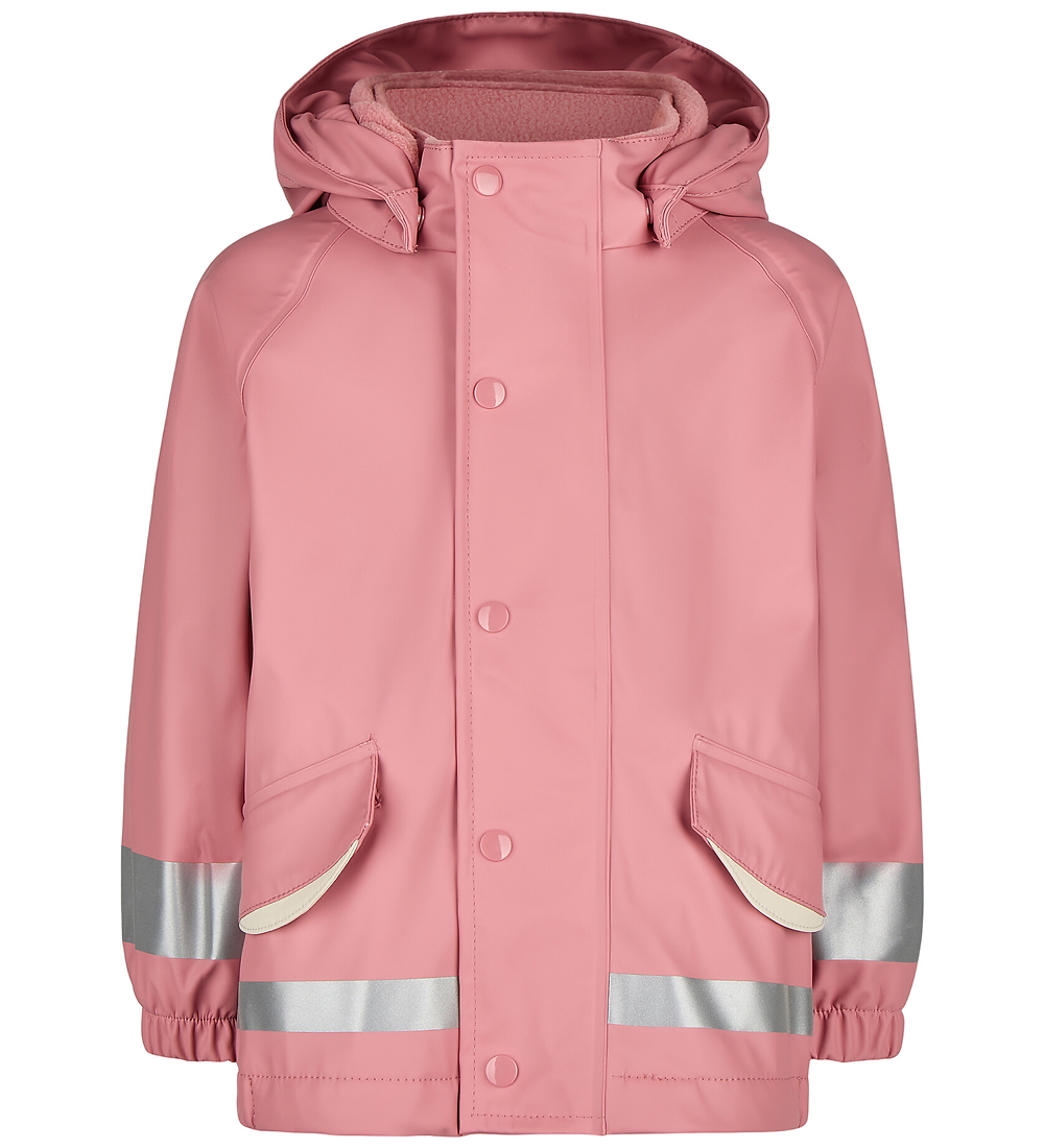 Sterntaler Regenjacke m. Fleece - PU - Rosa m. Hasenohren - Sterntaler - 1 Jahr (80) - Regenjacken