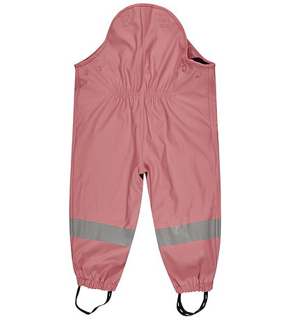 Sterntaler Regnbukser m. Seler/Fleece - PU - Rosa