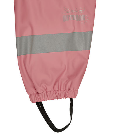 Sterntaler Regnbukser m. Seler/Fleece - PU - Rosa