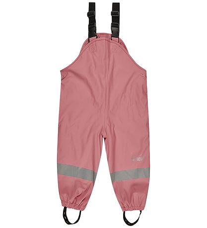 Sterntaler Regnbukser m. Seler/Fleece - PU - Rosa