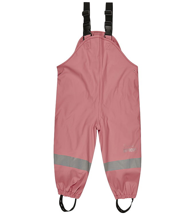 Sterntaler Regnbukser m. Seler/Fleece - PU - Rosa