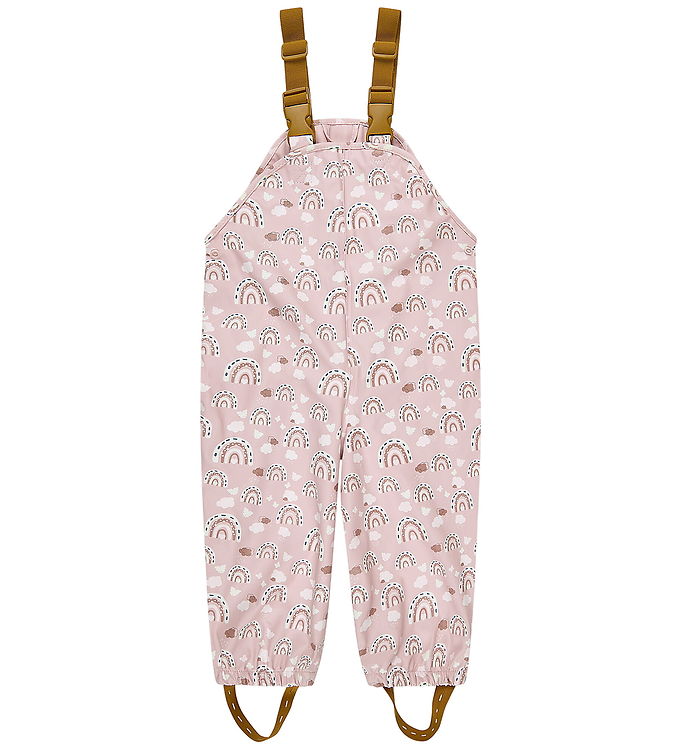 Sterntaler Regnbukser m. Seler - PU - Rosa