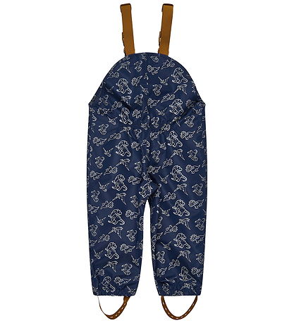 Sterntaler Regnbukser m. Seler - Navy/Dino