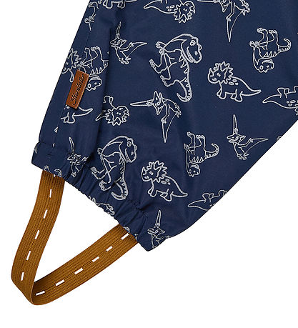 Sterntaler Regnbukser m. Seler - Navy/Dino