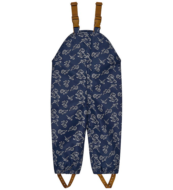 Sterntaler Regnbukser m. Seler - Navy/Dino