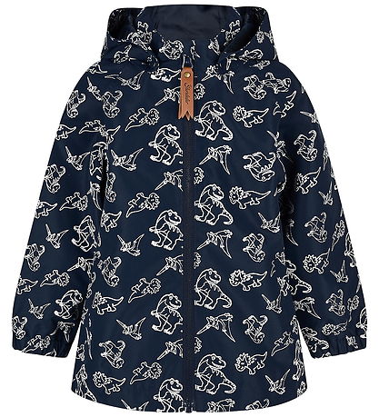 Sterntaler Regnjakke - Navy/Dino