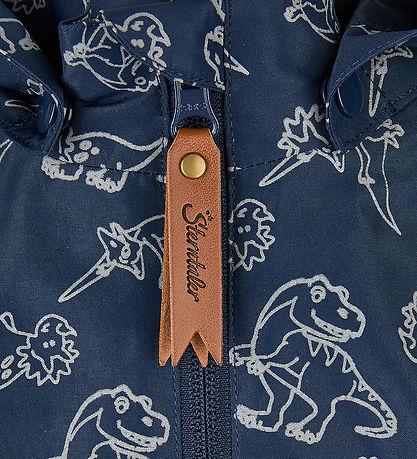 Sterntaler Regnjakke - Navy/Dino