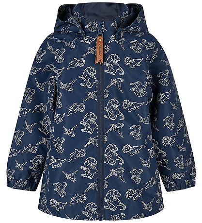Sterntaler Regnjakke - Navy/Dino
