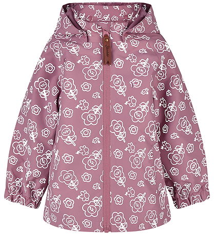 Sterntaler Regnjakke - Rosa/Blomster