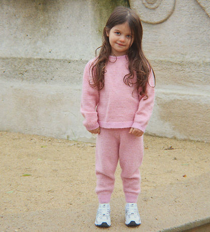 Konges Sløjd Bluse - Uld - Berle - Purple/Pink Dolphin