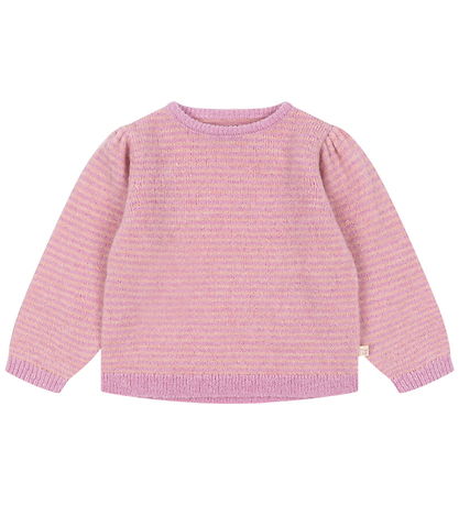 Konges Sløjd Bluse - Uld - Berle - Purple/Pink Dolphin