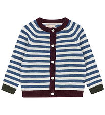 Konges Sløjd Cardigan - Uld/Polyamid - Belou - Autumn Stripe