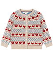 Konges Sløjd Cardigan - Uld/Polyamid - Belou - Heart