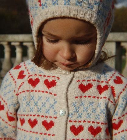 Konges Sløjd Cardigan - Uld/Polyamid - Belou - Heart