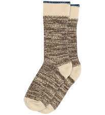 MP Strømper - Uld - Ully - Brown Sienna