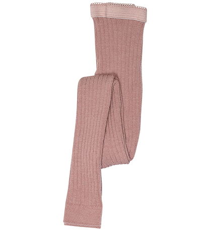 MP Leggings - Uld - Rib - Woodrose