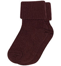 MP Strømper - Uld - Wine Red