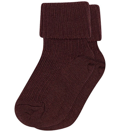 MP Strømper - Uld - Wine Red