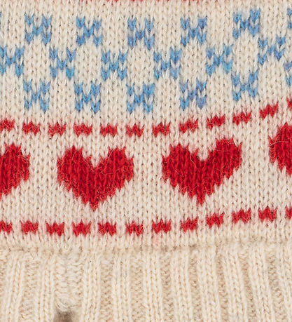 Konges Sløjd Elefanthue - Uld/Polyamid - 1-lags - Belou - Heart