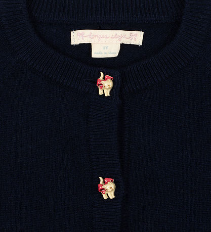 Konges Sløjd Cardigan - Uld - Cattie - Blå