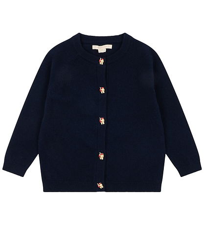 Konges Sløjd Cardigan - Uld - Cattie - Blå