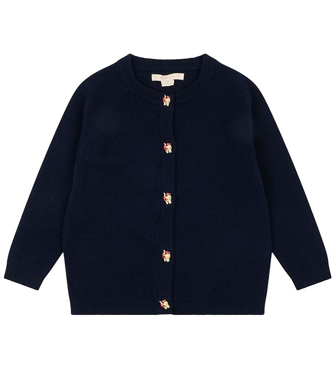 Konges Sløjd Cardigan - Uld - Cattie - Blå
