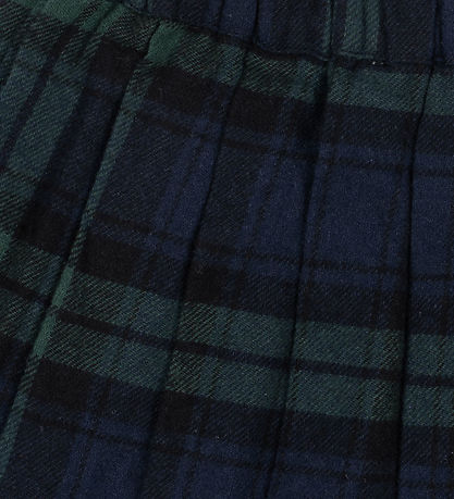 Konges Sløjd Nederdel - Checky Pleat - Green Check