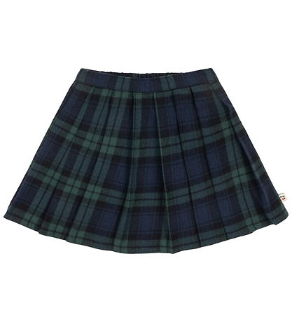 Konges Sløjd Nederdel - Checky Pleat - Green Check
