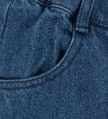 Konges Sløjd Jeans - Elba Flare - Denim Blue m. Pailletter
