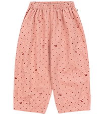 konges Sløjd Fløjlsbukser - Marlo - Cherry Dot Scarlet