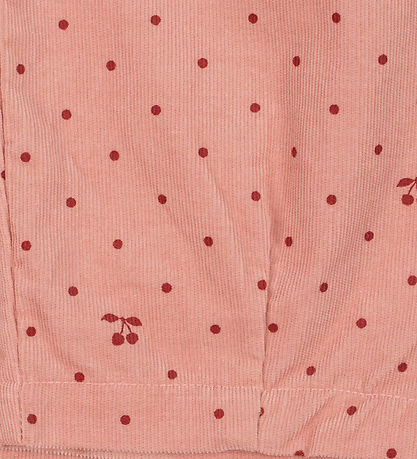 konges Sløjd Fløjlsbukser - Marlo - Cherry Dot Scarlet