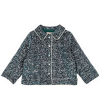 Konges Sløjd Jacke - Viola - Grün m. Pailletten