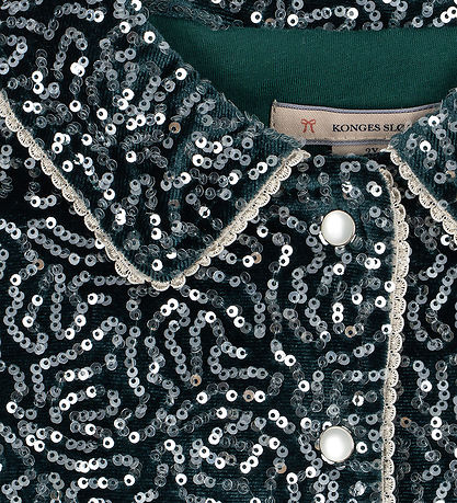 Konges Sløjd Jacket - Viola - Green w. Sequins