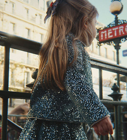 Konges Sløjd Jacket - Viola - Green w. Sequins