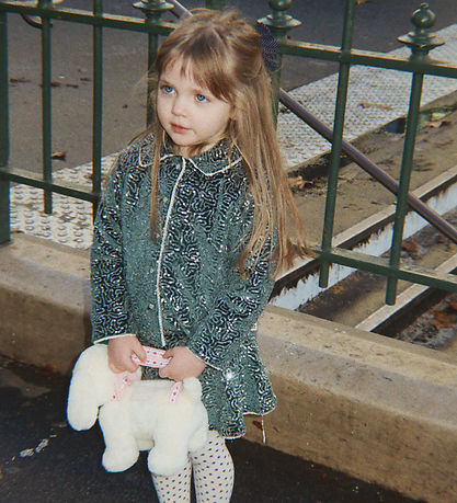 Konges Sløjd Jacket - Viola - Green w. Sequins