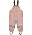 Sterntaler Regnbukser m. Seler/Fleece - PU - Rosa