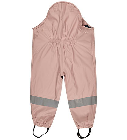 Sterntaler Regnbukser m. Seler/Fleece - PU - Rosa