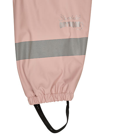 Sterntaler Regnbukser m. Seler/Fleece - PU - Rosa