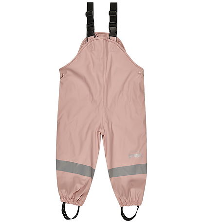 Sterntaler Regnbukser m. Seler/Fleece - PU - Rosa