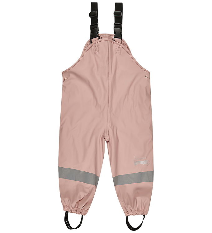 Sterntaler Regnbukser m. Seler/Fleece - PU - Rosa