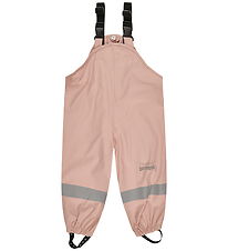 Sterntaler Regnbukser m. Seler - PU - Rosa