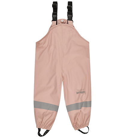 Sterntaler Regnbukser m. Seler - PU - Rosa