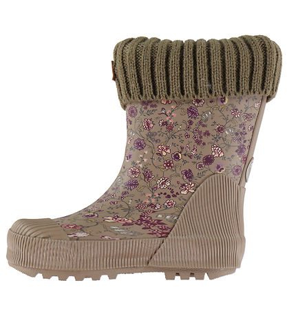 Wheat Termostøvler - Wader - Portabella Flowers