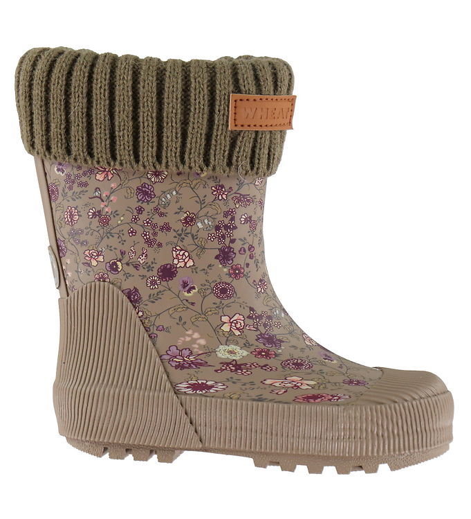 Wheat Termostøvler - Wader - Portabella Flowers