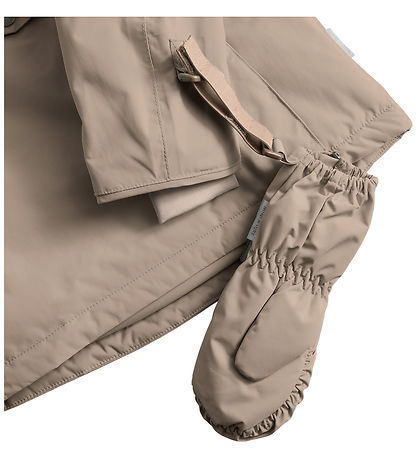 Mini A Ture Luffer m. Fleece - MatCesar - Grey Brown